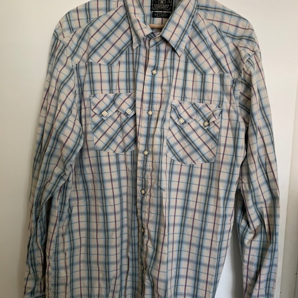 Lucky Brand Western Shirt XXL